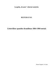 Lietuviškos spaudos draudimas 1864-1904 metais