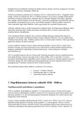 Lietuvos istorija: nuo priešistorės iki dabar 7 puslapis
