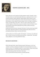 Martha Graham: gyvenimas ir kūryba 3 puslapis