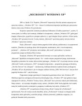 Microsoft Windows XP 3 puslapis