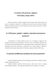 Modifikuoti organizmai 15 puslapis