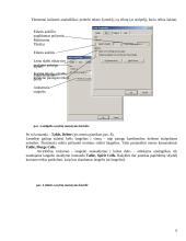 MS Word. Lentelių sudarymas ir redagavimas 5 puslapis