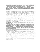 Navikų epidemiologija. Mirtingumas nuo navikinių ligų 5 puslapis