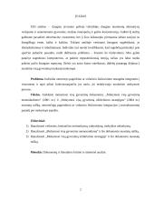Neturinčiųjų pagrindinio ar vidurinio išsilavinimo integracija į socioekonominį pasaulį per mokymąsi 2 puslapis