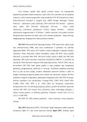 Operacinių sistemų apžvalga 2 puslapis