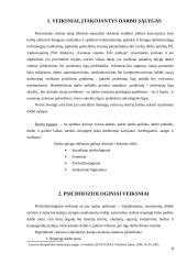 Optimalių darbo sąlygų sudarymas darbo vietoje 3 puslapis