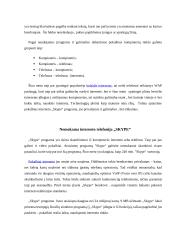 Pokalbiai internetu Skype programa 2 puslapis