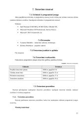 Programinės įrangos specifikavimas 20 puslapis