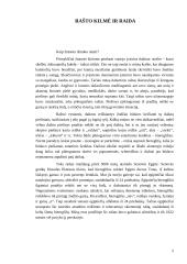 Rašto kilmė ir raida 2 puslapis