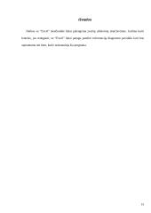 Skaičiuoklės duomenų bazės ir duomenų analizė 15 puslapis