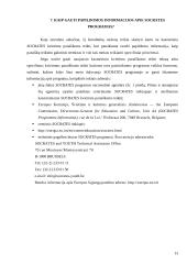 Socrates programa 13 puslapis