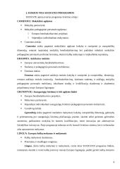 Socrates programa 4 puslapis