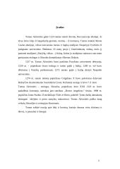 Tomo Akviniečio gyvenimas ir veikla 3 puslapis