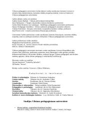 Vilniaus pedagoginis universitetas 5 puslapis