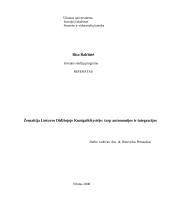 Žemaitija Lietuvos Didžiojoje Kunigaikštystėje (LDK): tarp autonomijos ir integracijos 1 puslapis