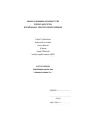 Bendrosios ikiteisminio tyrimo veiksmų atlikimo sąlygos 16 puslapis