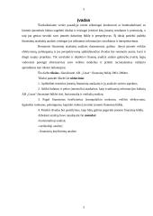 Įmonės finansinių ataskaitų analizė: AB "Linas" 2 puslapis