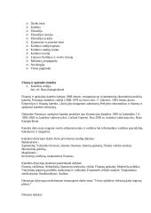 Informacinis aprūpinimas: Kauno humanitarinis fakultetas 6 puslapis