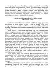 Lietuvių literatūra - kūrinių apžvalgos 10 puslapis