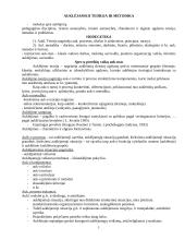 Auklėjamoji teorija ir metodika