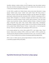 Europos Sąjungos (ES) politikos sritys. Euras 4 puslapis