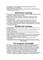Europos Sąjungos veikla užtikrinant saugumą 10 puslapis