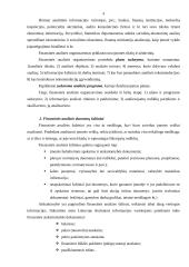 Įmonės finansinė analizė ir jos uždaviniai 4 puslapis