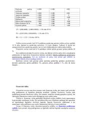 Kapitalo rinkos vertė. Kapitalo struktūros ir svertų analizė 7 puslapis