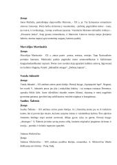 Lietuvių literatūros pagrindiniai autoriai 15 puslapis