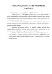 LR darbuotojų saugos bei sveikatos įstatymo nagrinėjimas 7 puslapis