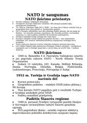 NATO istorija ir saugumas