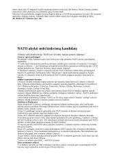 Šiaurės Atlanto sutarties organizacija (NATO) 6 puslapis