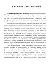 Racionalaus pasirinkimo prieiga