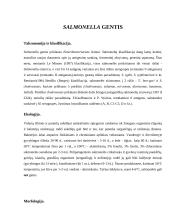 Salmonella gentis