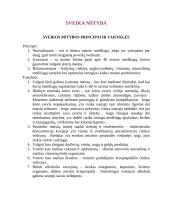 Sveikos mitybos principai, taisyklės 1 puslapis