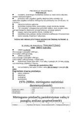 Traumatizmas ir jo profilaktika 3 puslapis
