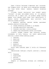 Vadybos pagrindų dalyko samprata, esmė bei struktūra 5 puslapis