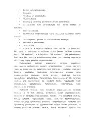 Vadybos pagrindų dalyko samprata, esmė bei struktūra 6 puslapis