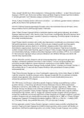 Vakarų Europos Sąjunga (ES): organizacijos kilmė, paskirtis ir institucijų sąranga 3 puslapis