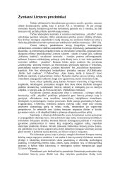 Žymiausi Lietuvos prozininkai