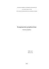 Kompiuterinis projektavimas