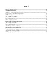 Sijų perdangų armatūros tarplangio skaičiavimai