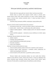 Skirstymo kalnelio projektavimas