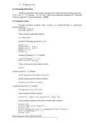 Aritmetinės operacijos ir matematinės funkcijos C kalboje 2 puslapis