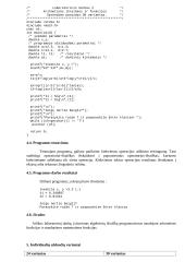 Aritmetinės operacijos ir matematinės funkcijos C kalboje 3 puslapis