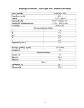 Lengvojo automobilio „Volkswagen Polo“ techniniai duomenys	 4 puslapis