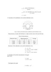 Calculation of the main parameters of a cylindrical gear 3 puslapis