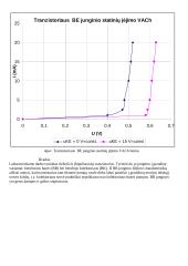 Dvikrūvių tranzistorių tyrimo ataskaita 5 puslapis