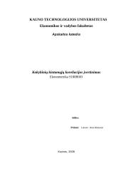 Ekonometrikos mokslas