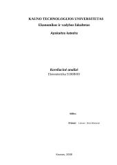 Ekonometrikos mokslas 8 puslapis